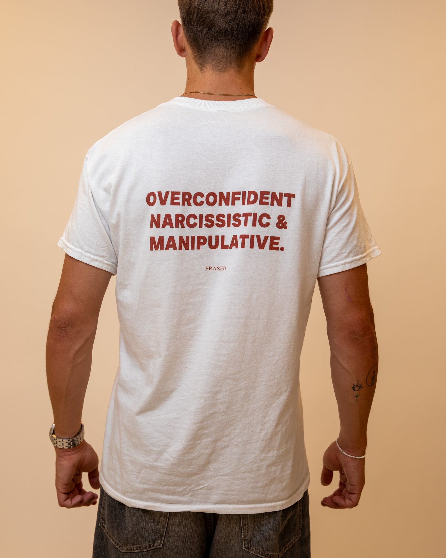 OVERCONFIDENT, NARCISSISTIC & MANIPULATIVE.