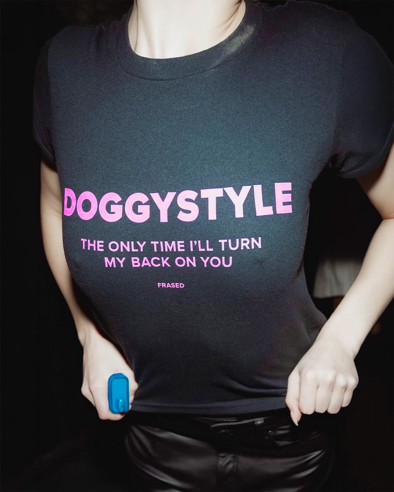 DOGGYSTYLE THE ONLY TIME I'LL TURN MY BACK ON YOU - BABY TEE