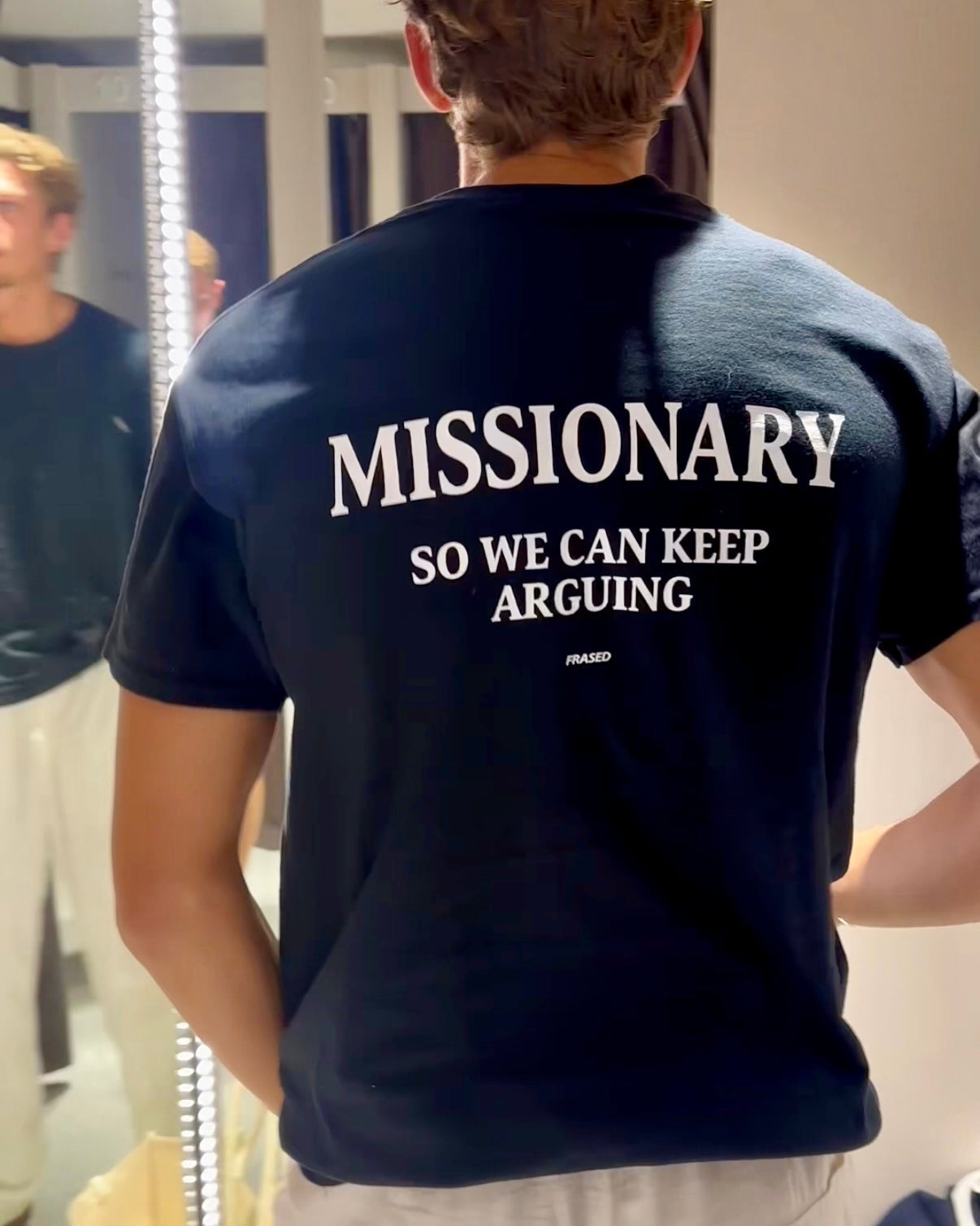 MISSIONARY SO WE CAN KEEP ARGUING