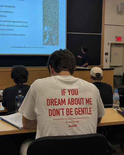 IF YOU DREAM ABOUT ME, DON'T BE GENTLE