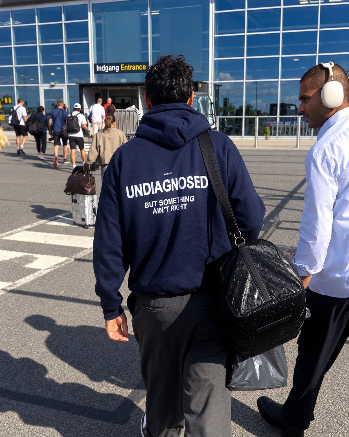 FRASED “UNDIAGNOSED BUT SOMETHING AIN'T RIGHT” hoodie — product photo 3